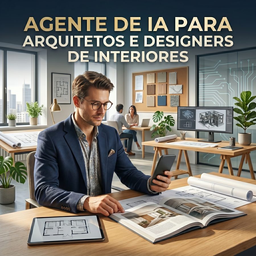 Agente de IA para  Arquitetos e designers de interiores