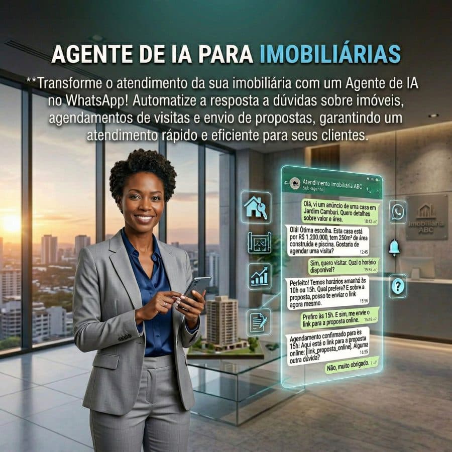 Agente de IA para  Imobiliárias