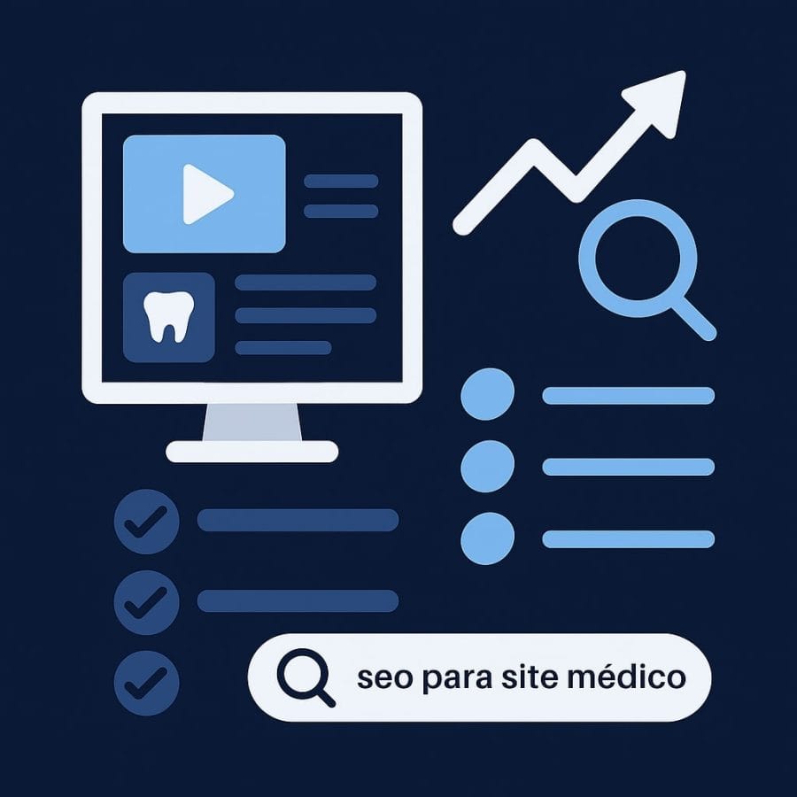 Gestão e otimização de  SEO, Conteúdo e Atualizações para Sites Médicos