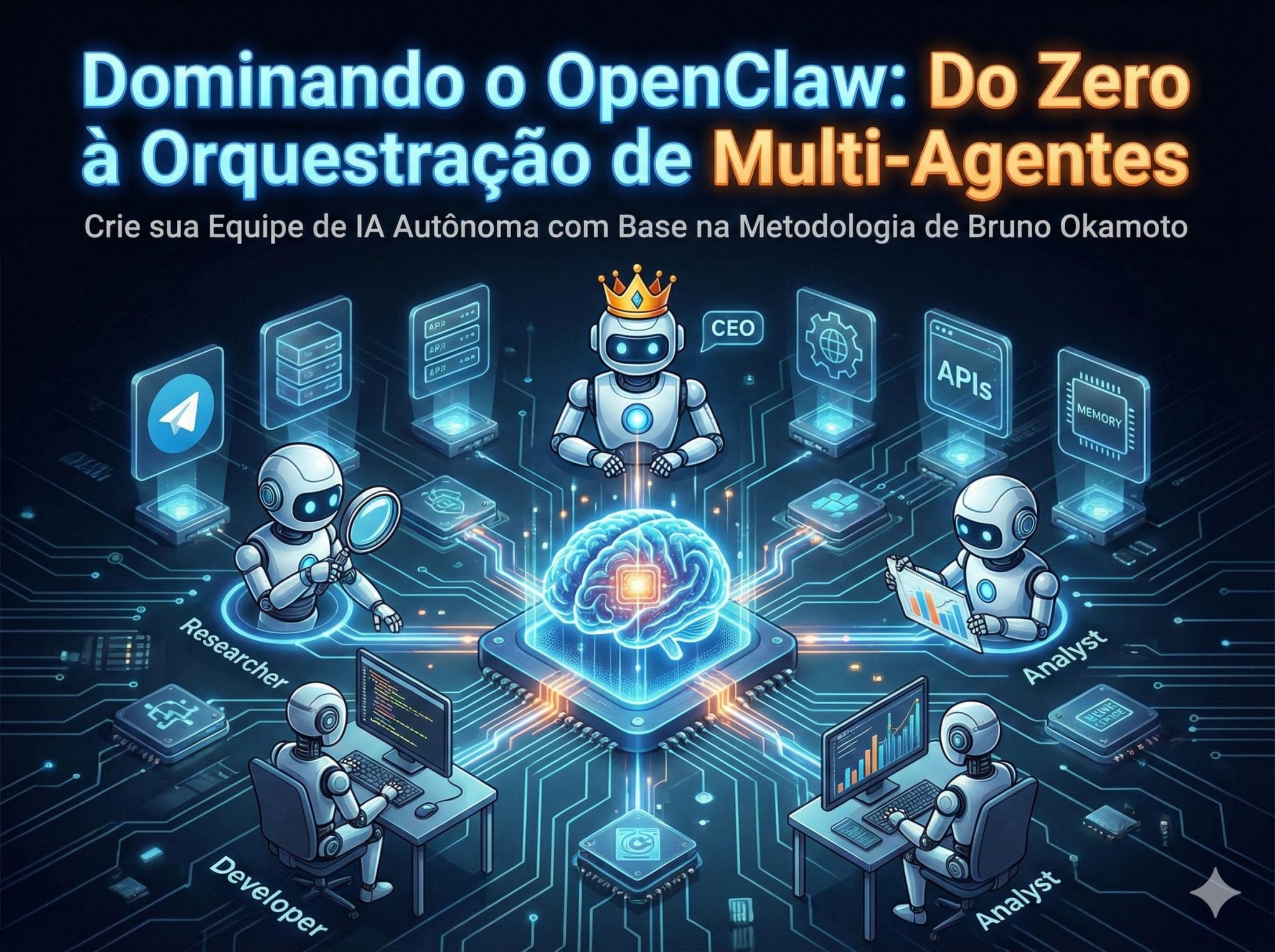 Dominando o OpenClaw: Do Zero à Orquestração de Multi-Agentes